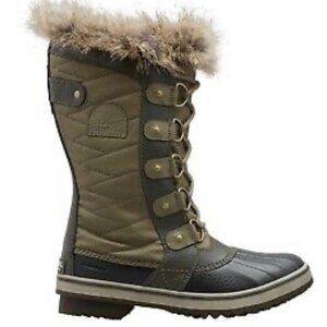Sorel Tofino II Black and Olive Winter Boots I Size 9